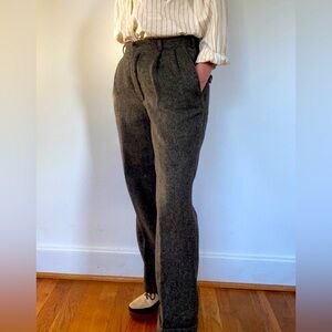 Polo Ralph Lauren vintage 1980s tweed trousers